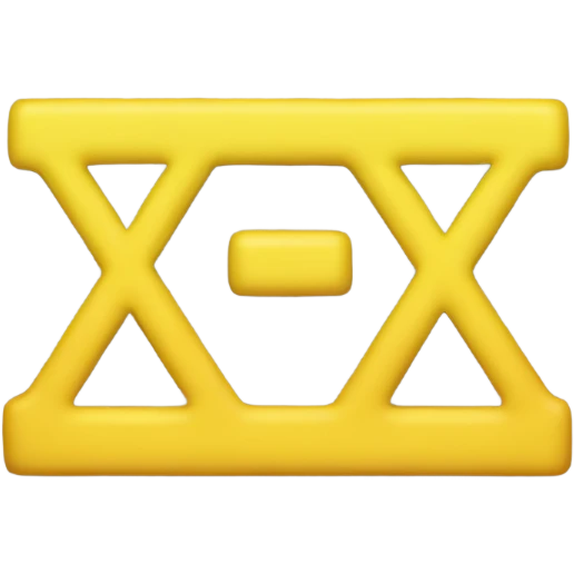 yellow equal sign emoji