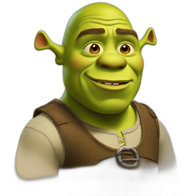 Shrek enceinte emoji