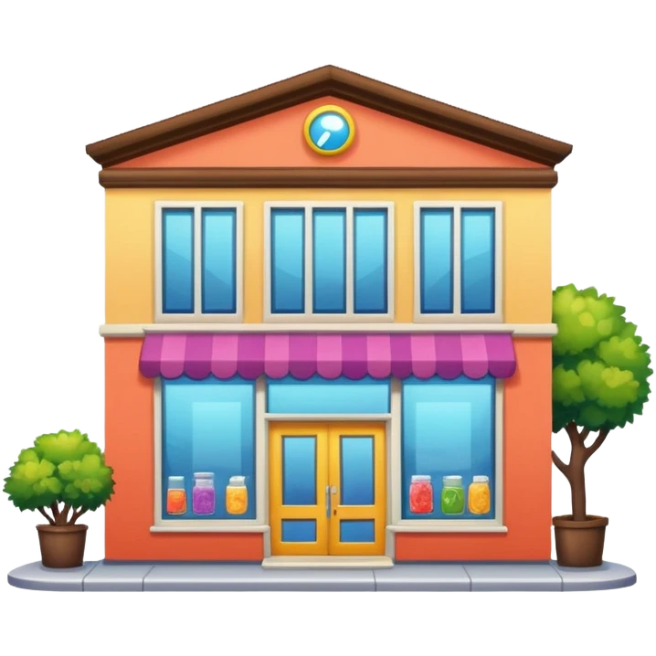 petshop building emoji