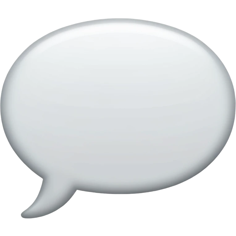 speech bubble emoji