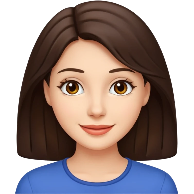 brunettes emoji