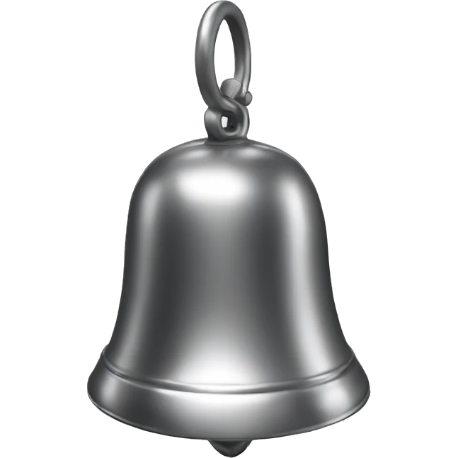 bell silver emoji