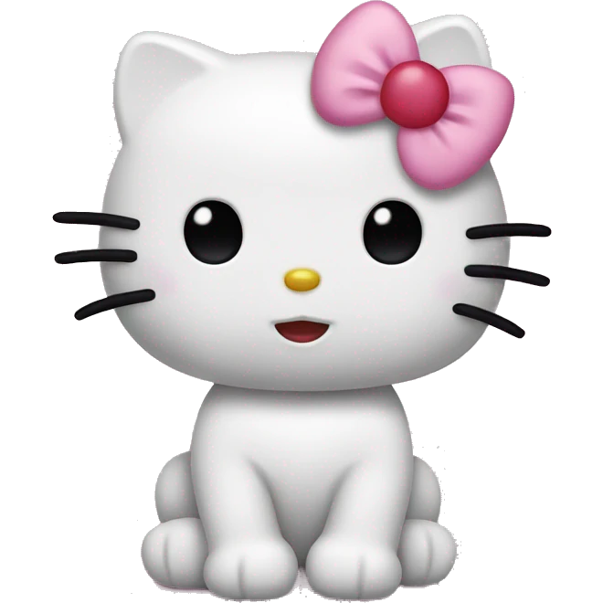 Hello kitty emoji