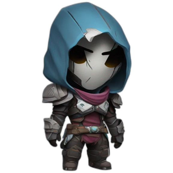 Cute Cayde 6 Destiny bot emoji