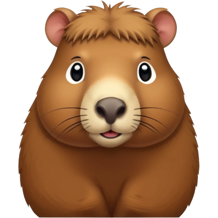 Capybara emoji
