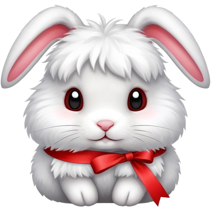 rabbit with ribbon emoji