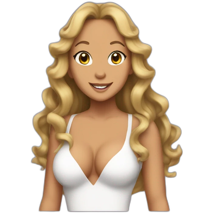 mariah carey as a pokemon character emoji