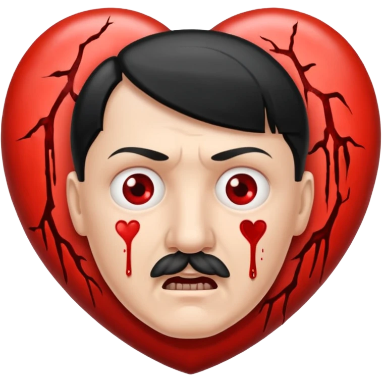 Hitler heart emoji