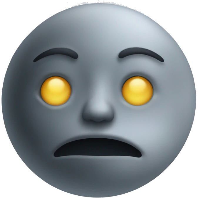 Moon face emoji