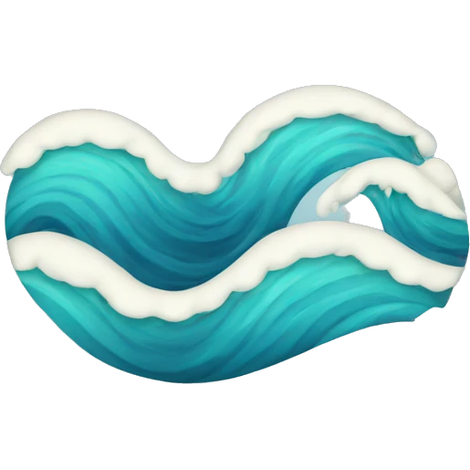  Sea waves emoji