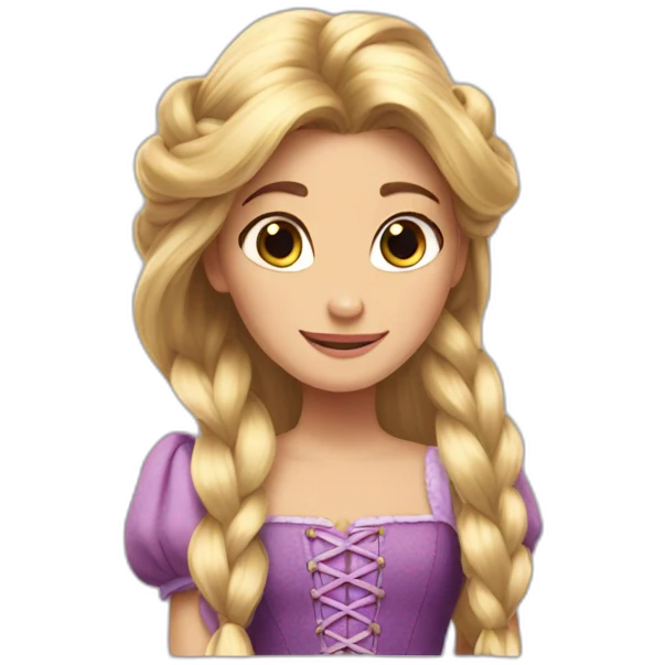 rapunzel emoji