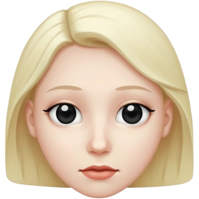 eyes are purely black emoji