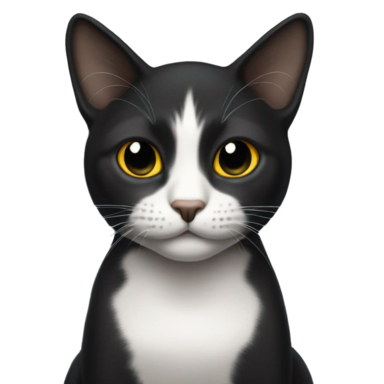 Gato negro emoji