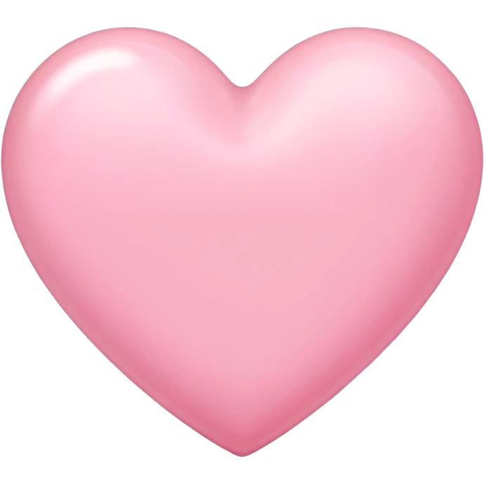 Baby pink haert  emoji