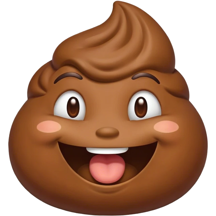meditating laughing poop emoji emoji