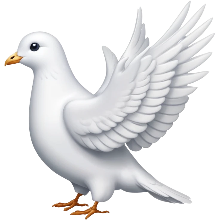 paloma blanca de la paz  emoji