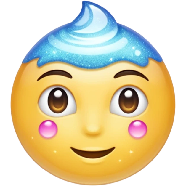 tiny glitter dust floating in the air, very small sparkles scattered everywhere, bright and shiny, like magical fine dust. Rounded, glossy, smooth, soft shadows, white background.




 emoji
