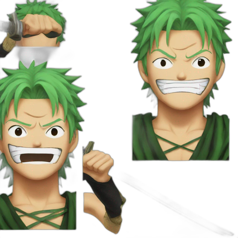 zoro one piece emoji