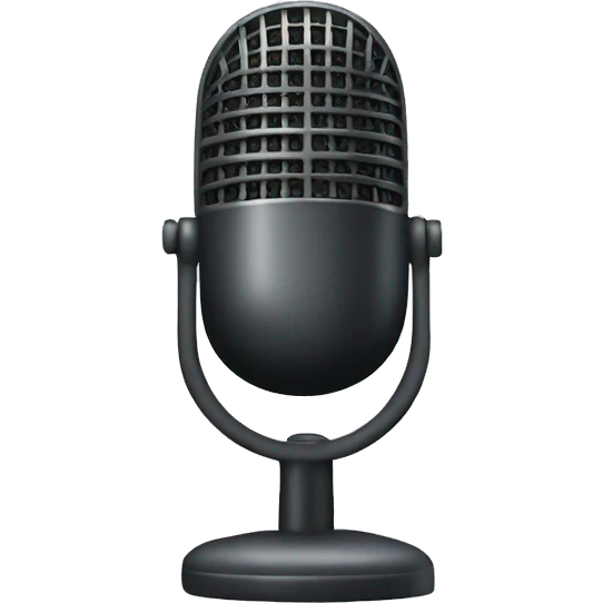 Inactive Microphone symbol emoji