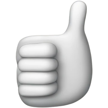 Thumb up with bandage on thumb emoji