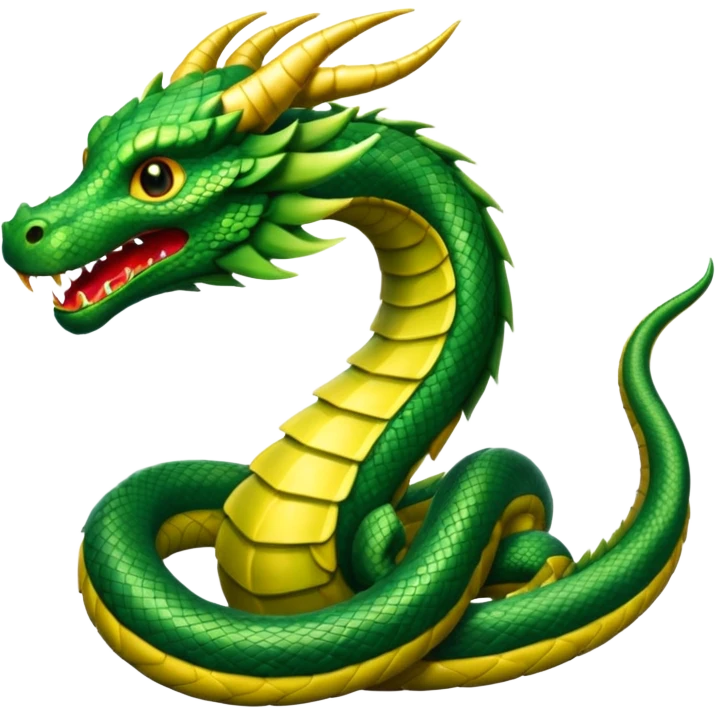 Serpent dragon  emoji