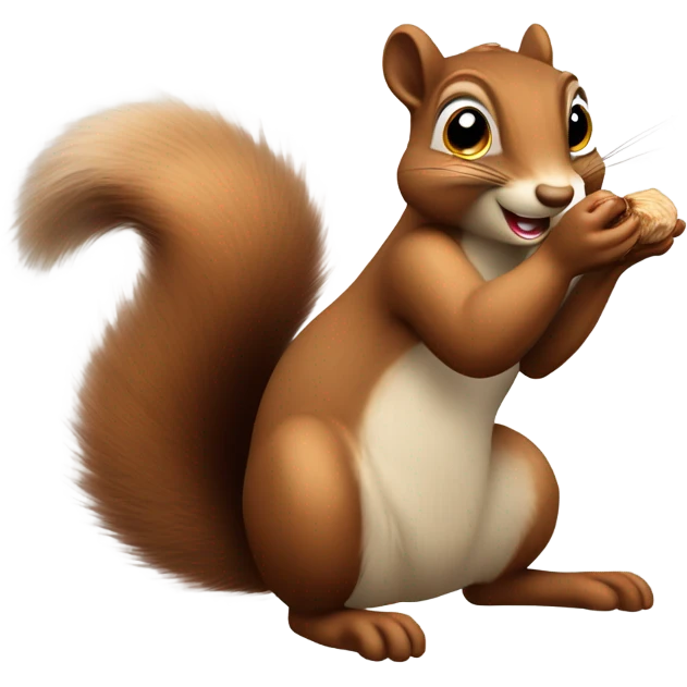 Naughty squirrel  emoji