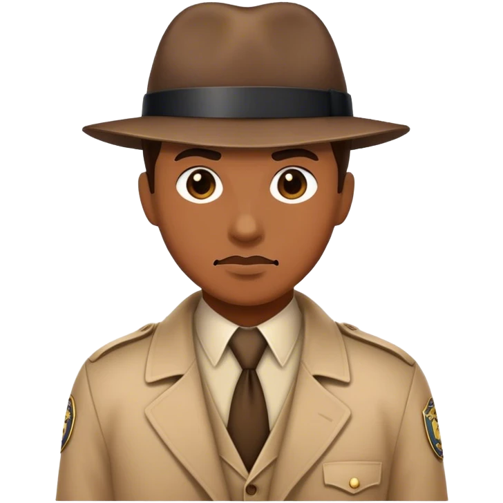 Detective  emoji