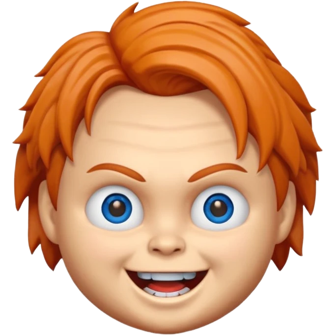 Un emojin de chuky emoji