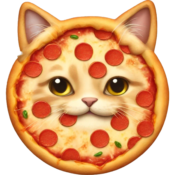 kitty pizza emoji