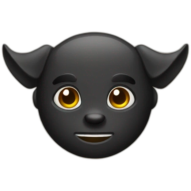Moño negro emoji