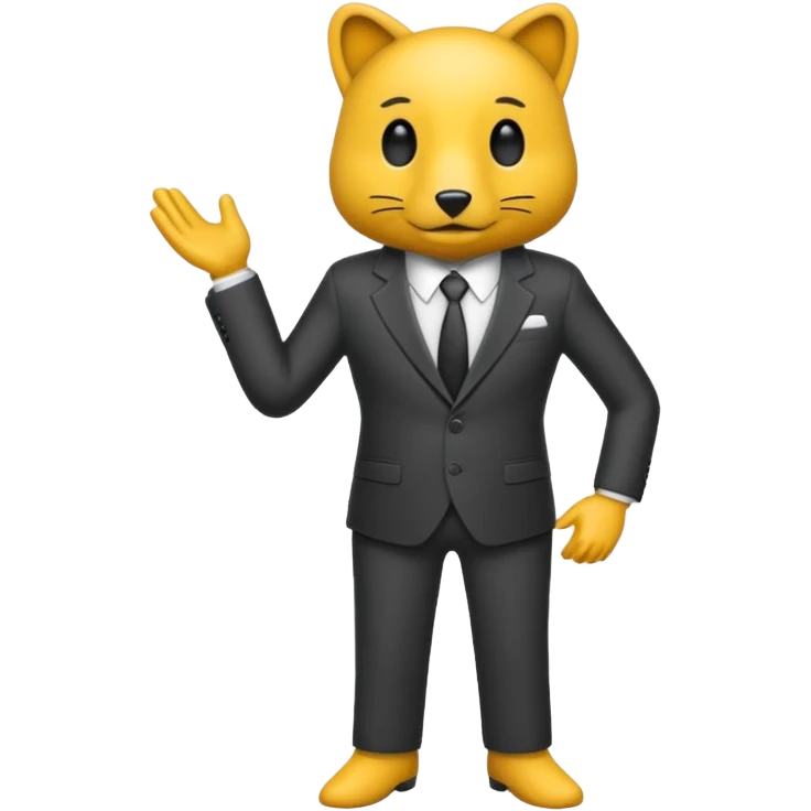 hipoptamus in suit  emoji