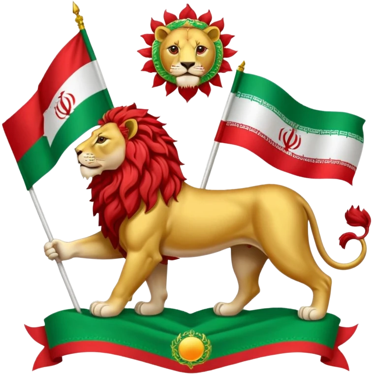 Shah flag iran emoji
