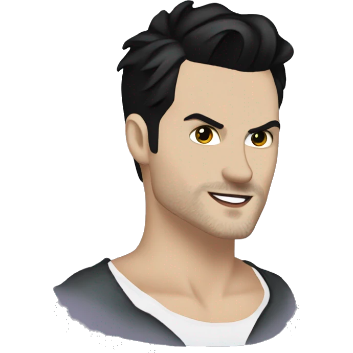 Michael malarkey as Enzo Vampire Diaries  emoji