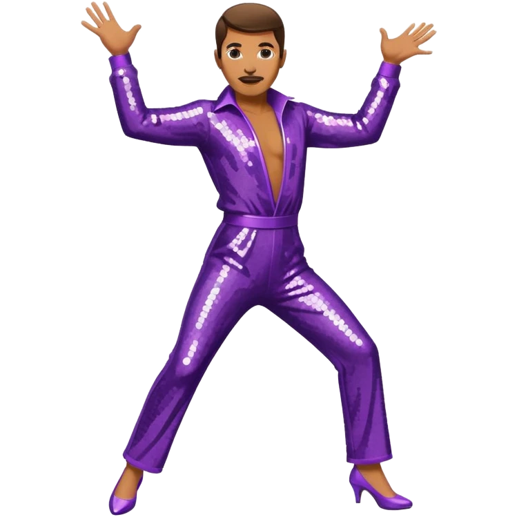 freestyle disco dancer emoji