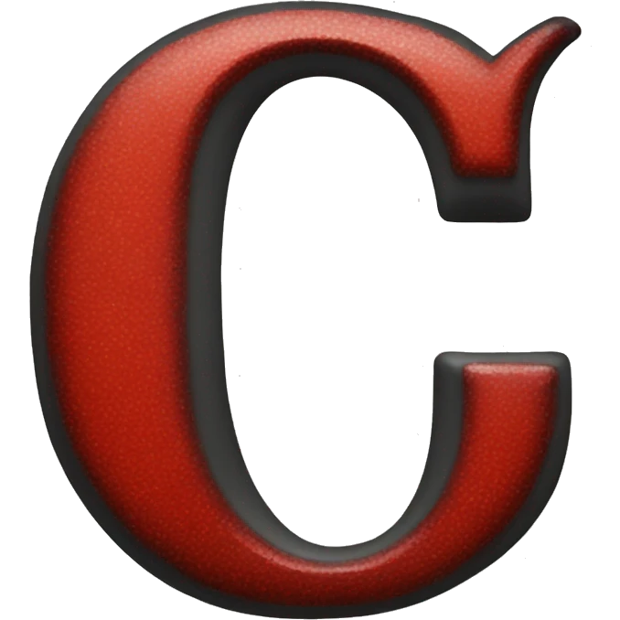 A bold red letter Q emoji
