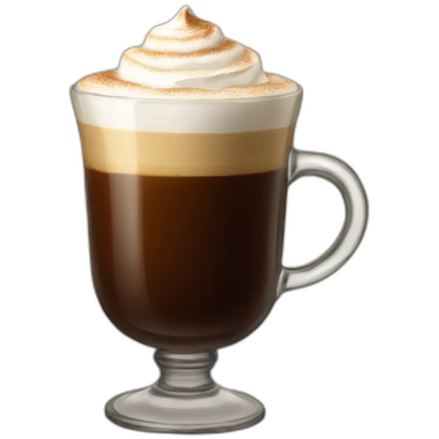 Irish coffee emoji