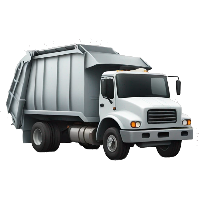 garbage truck emoji