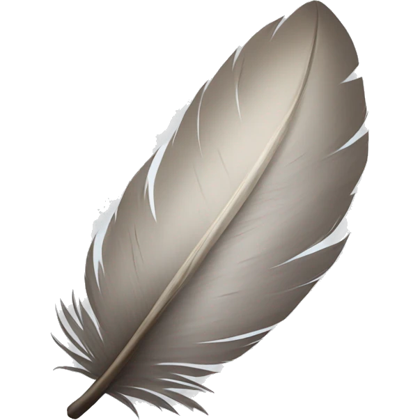 dove feather emoji