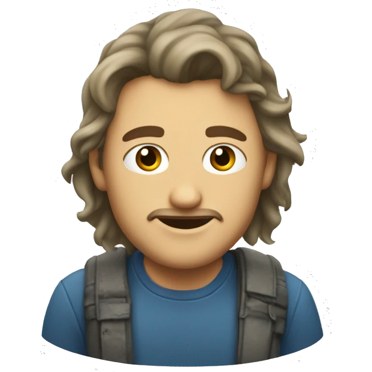 šuniukas su Buckiu  emoji