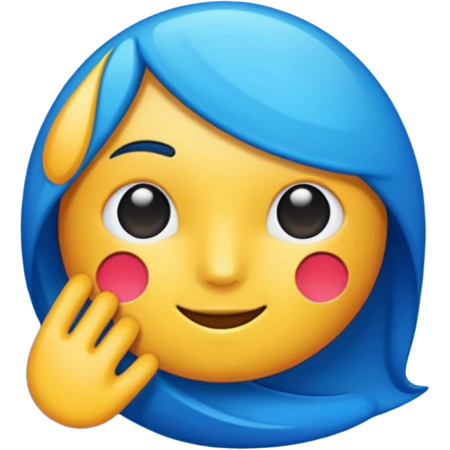 ‼️colour change blue emoji