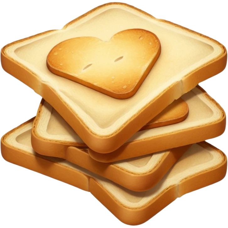 Sliced bread chips emoji