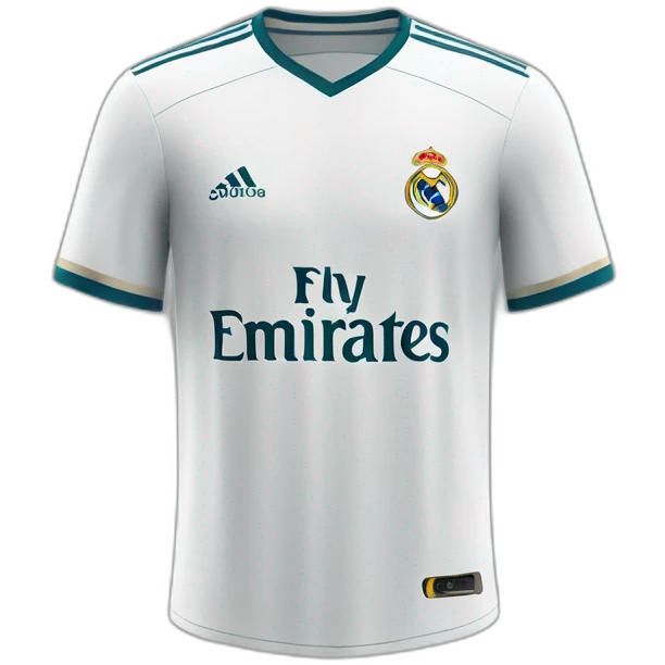 Real Madrid jersey emoji