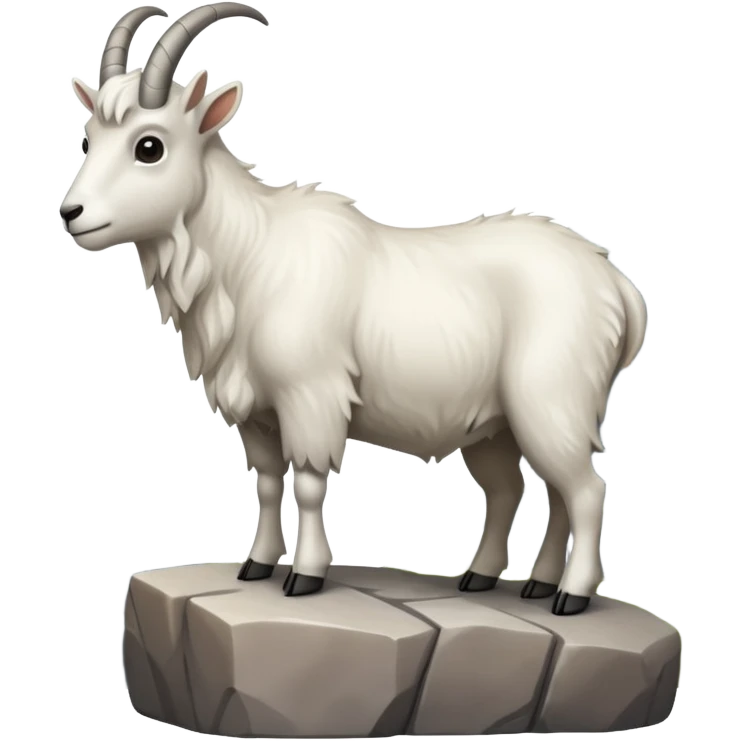 capra mountain goat emoji with security context emoji