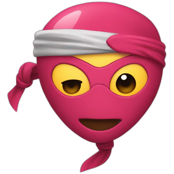 Ninja heart emoji