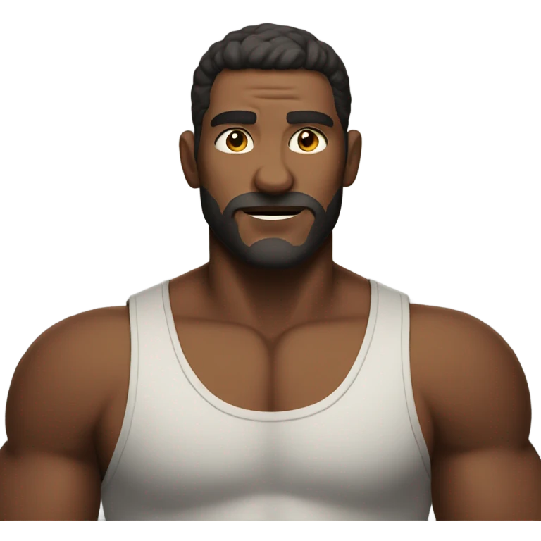 Strong man emoji