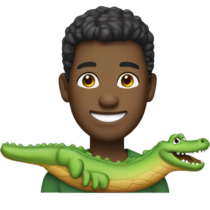 Crocs with jibbitz emoji