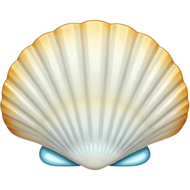 Coquille blanc emoji