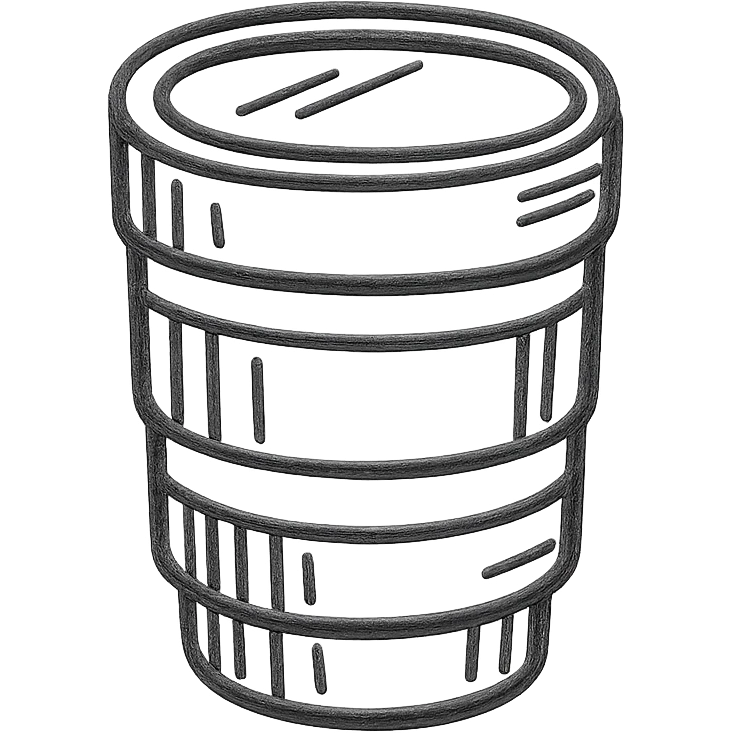 basic monochrome camera lens icon, black outline, no fill or detail emoji