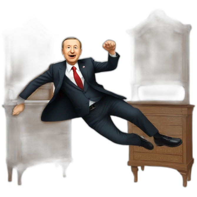 tayyip erdoğan jump emoji
