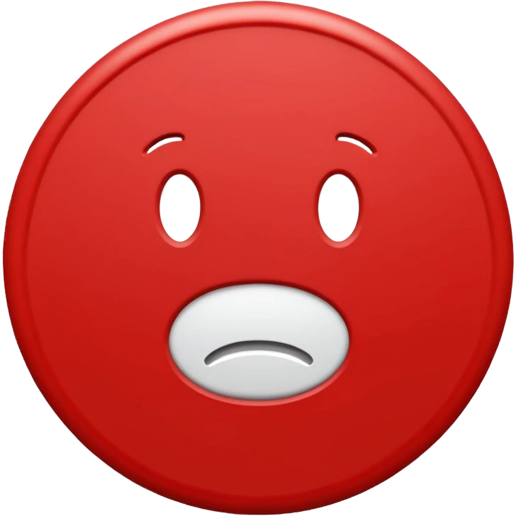 Concept: “Catastrophic 35” – looks like an error badge.

Design spec:

Shape: Solid red circle.

Text: Big white 35 in the middle, bold, slightly tilted.

Vibe: Think “production incident” or “model meltdown”. emoji